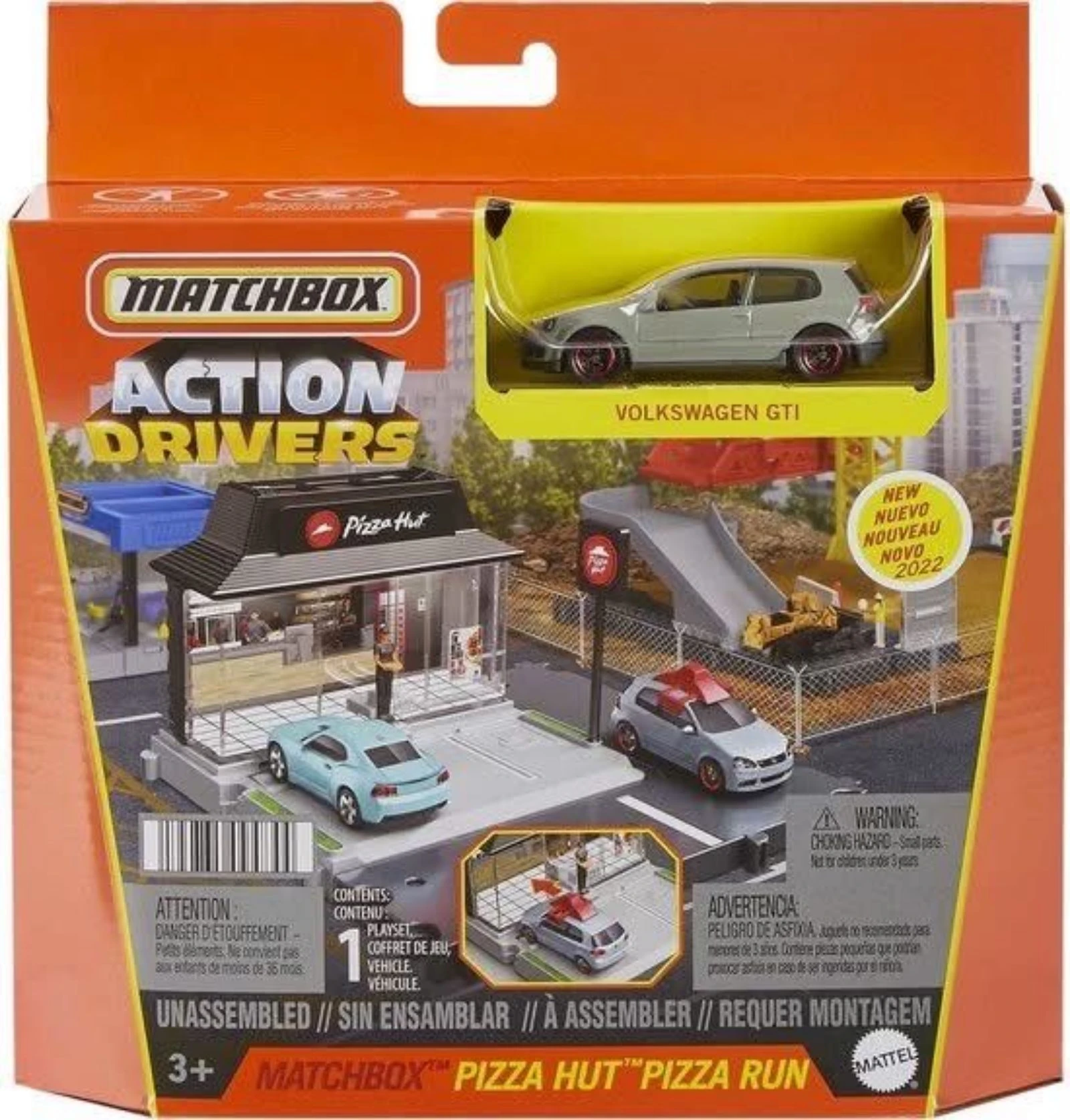 Matchbox Action Drivers Pizza Hut